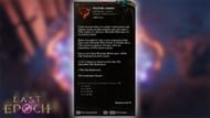The Wildfire Embers amulet is a Primordial Unique, the newest category of items in Last Epoch (Image via Eleventh Hour Games)